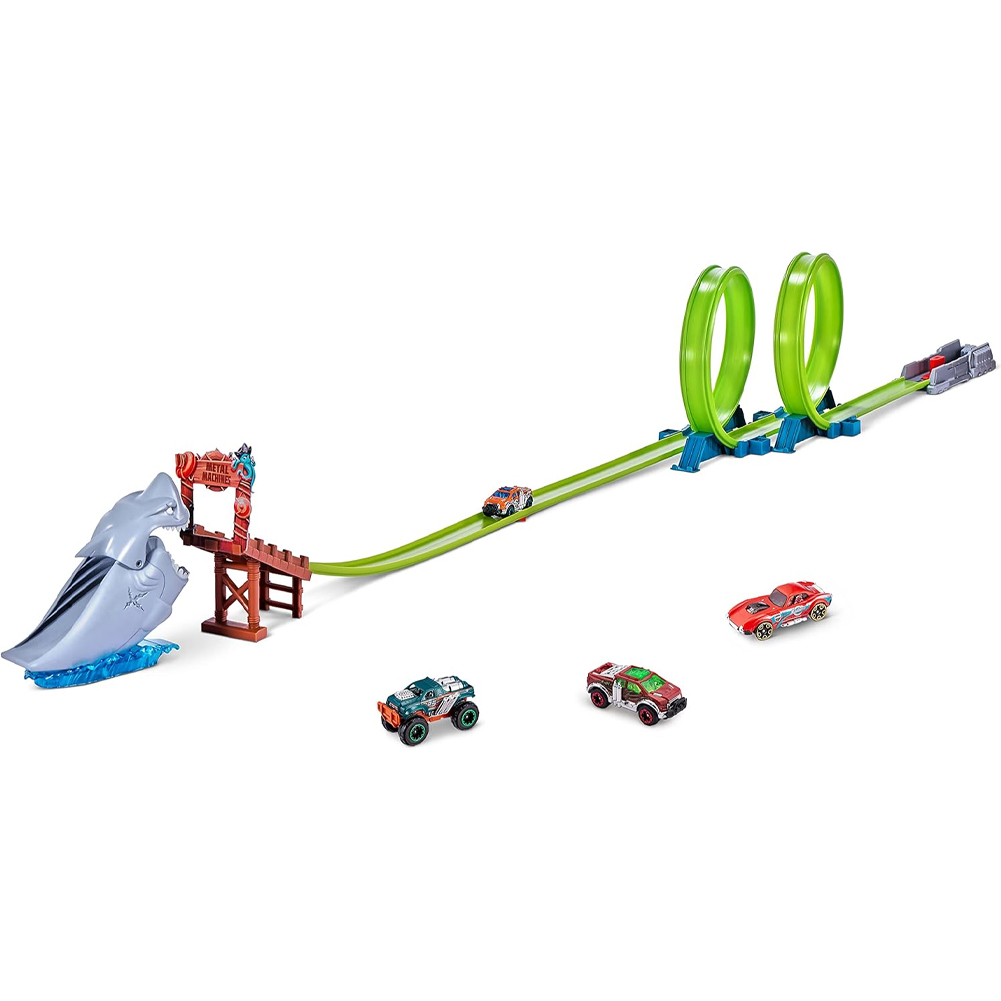 Zuru Metal Machines Baukastensystem mit Rennwagen Playset con Auto Idea Regalo (1)