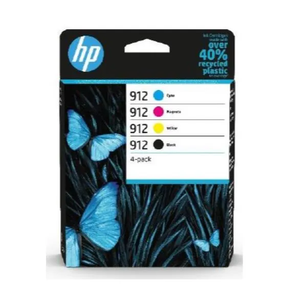 HP 912 CMYK ORIGINAL INK  4-PACK