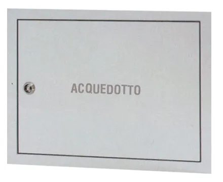 SPORTELLO ZN PER CONTATORE ACQUA 40X50