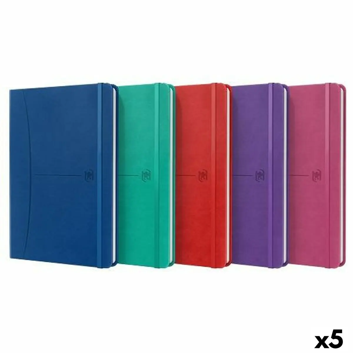 Agenda Oxford Signature Multicolore A5 80 Pagine (5 Unità)