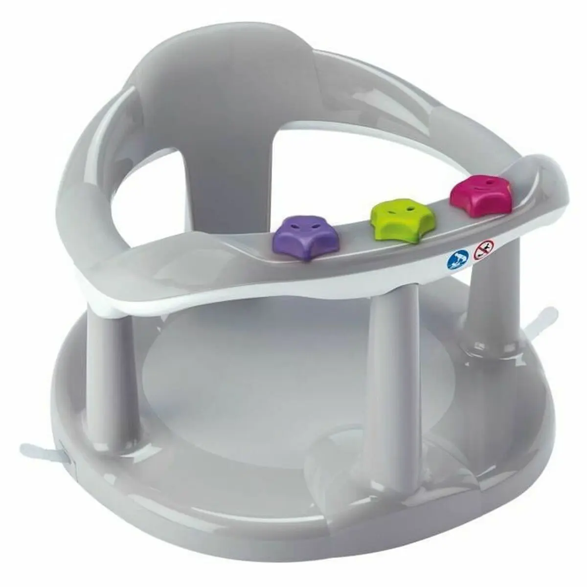 Seggiolino per Neonati ThermoBaby Bath Ring Aquababy Grigio