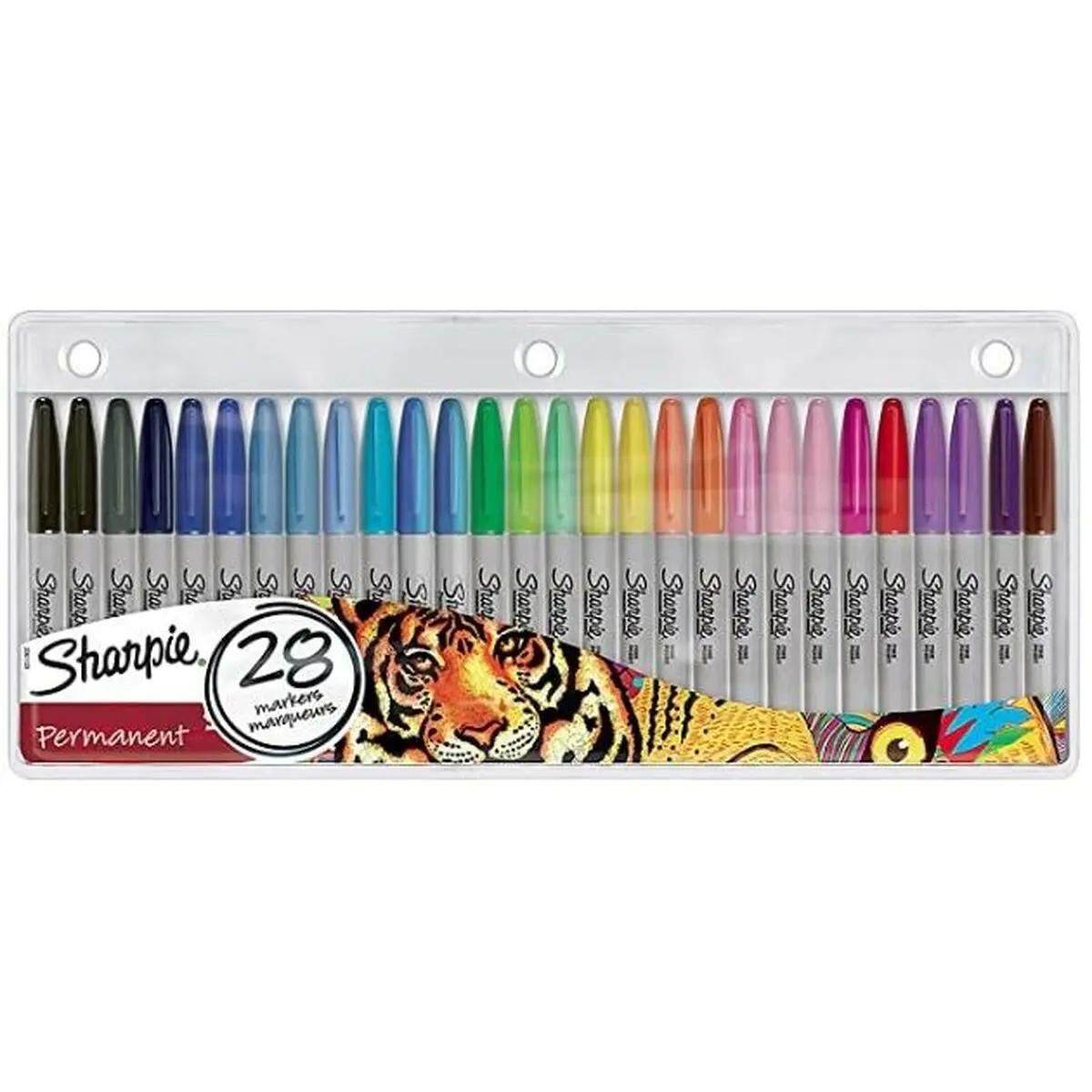 Set di Pennarelli Sharpie 2061129 Permanente Multicolore 28 Pezzi