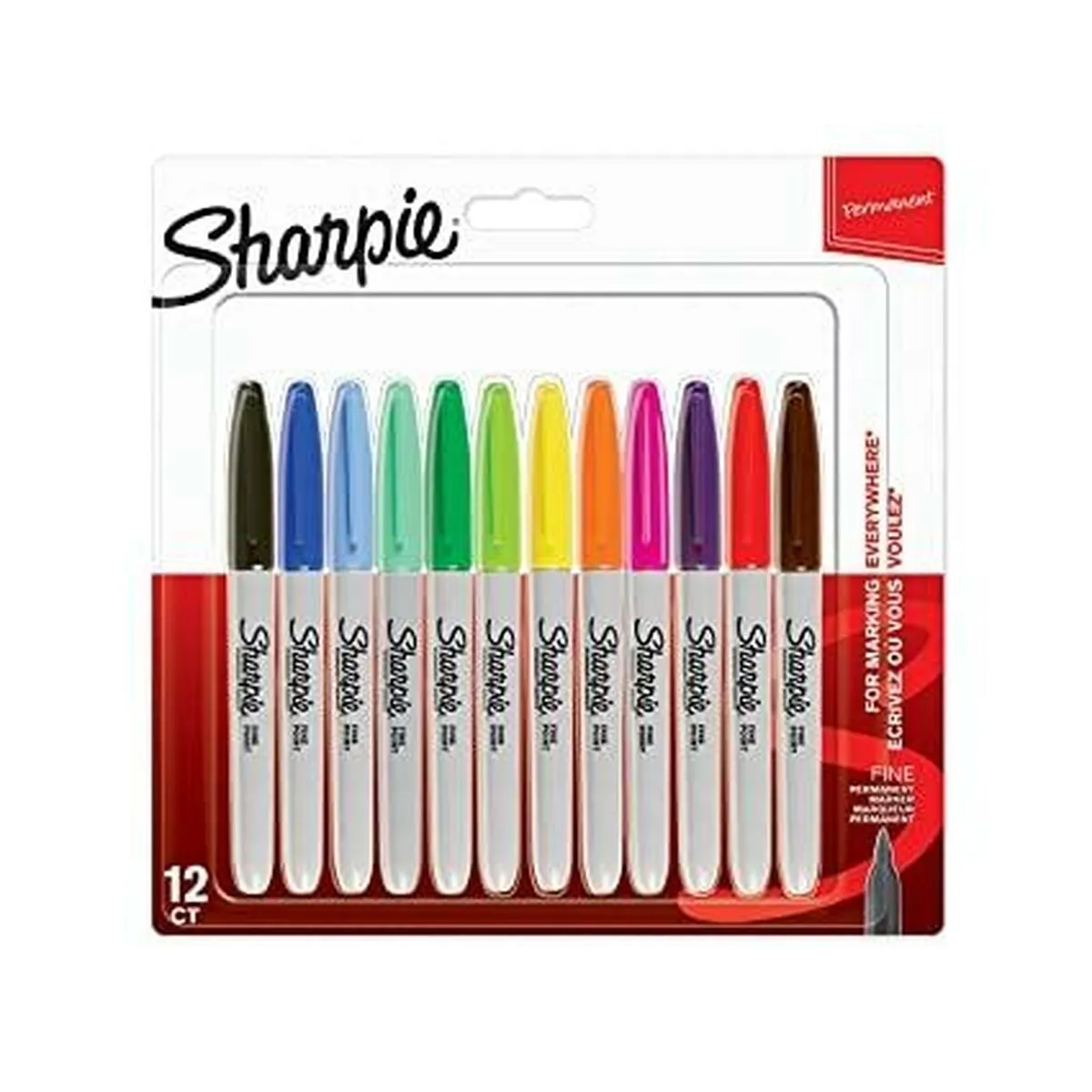 Set di Pennarelli Sharpie 2065404 12 Pezzi Multicolore