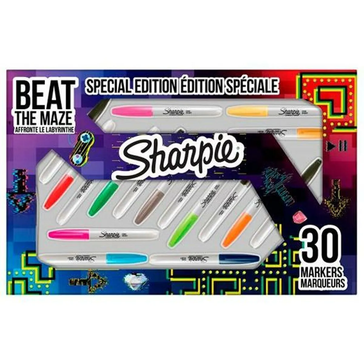 Set di Pennarelli Sharpie 30 Pezzi Multicolore