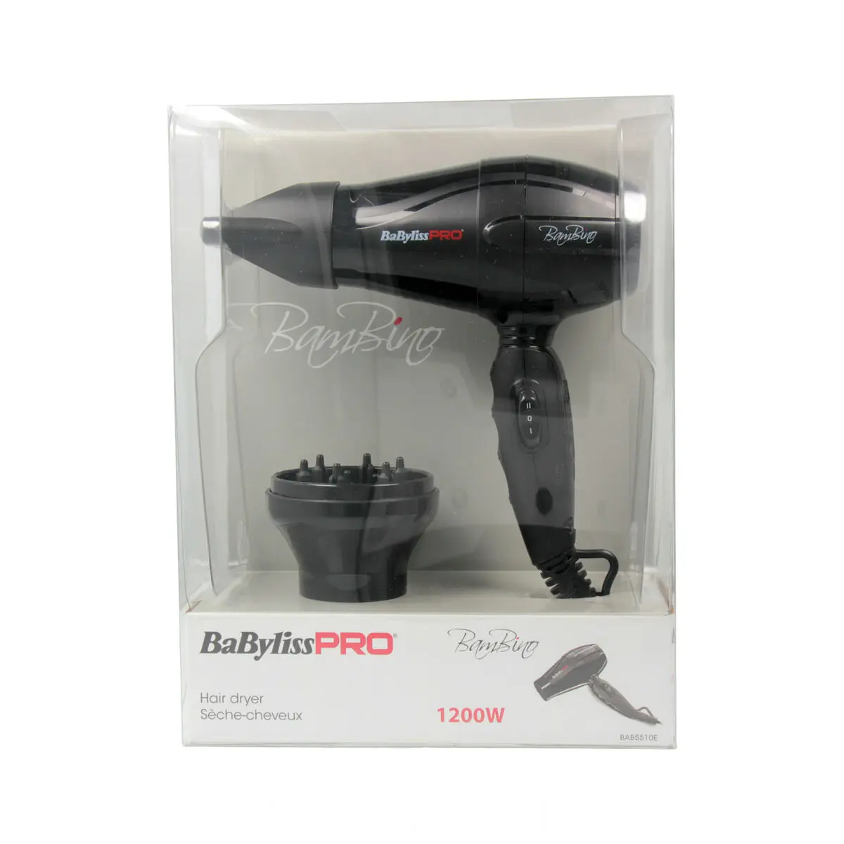 Phon Babyliss BAB5510E Nero 1200 W