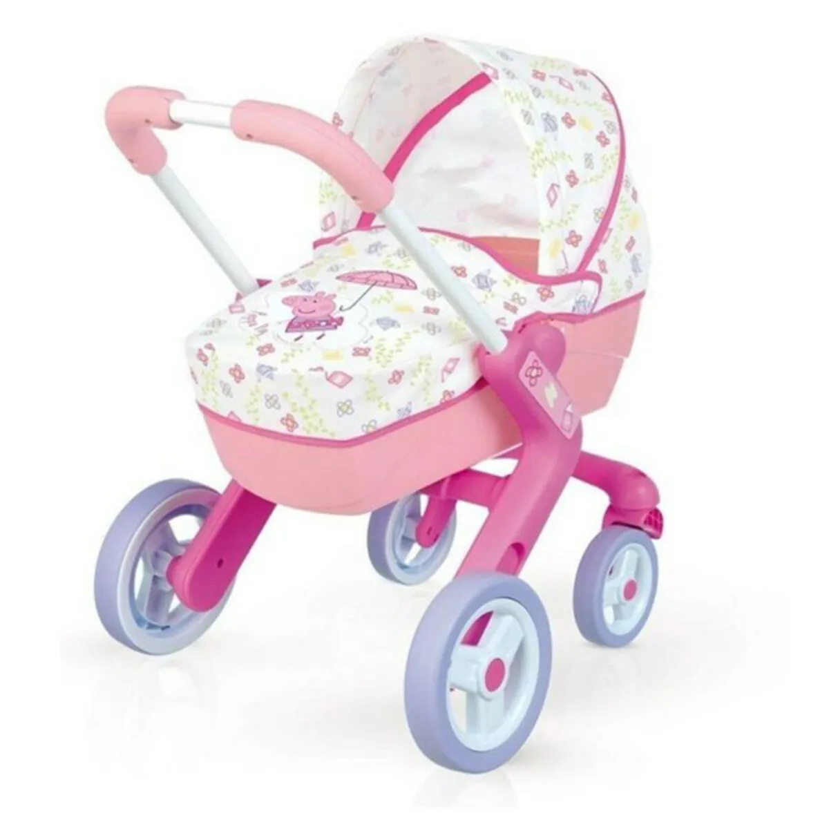 Carrozzina per Bambole Pop Pram Peppa Pig (46 x 37,5 x 53,5 cm)