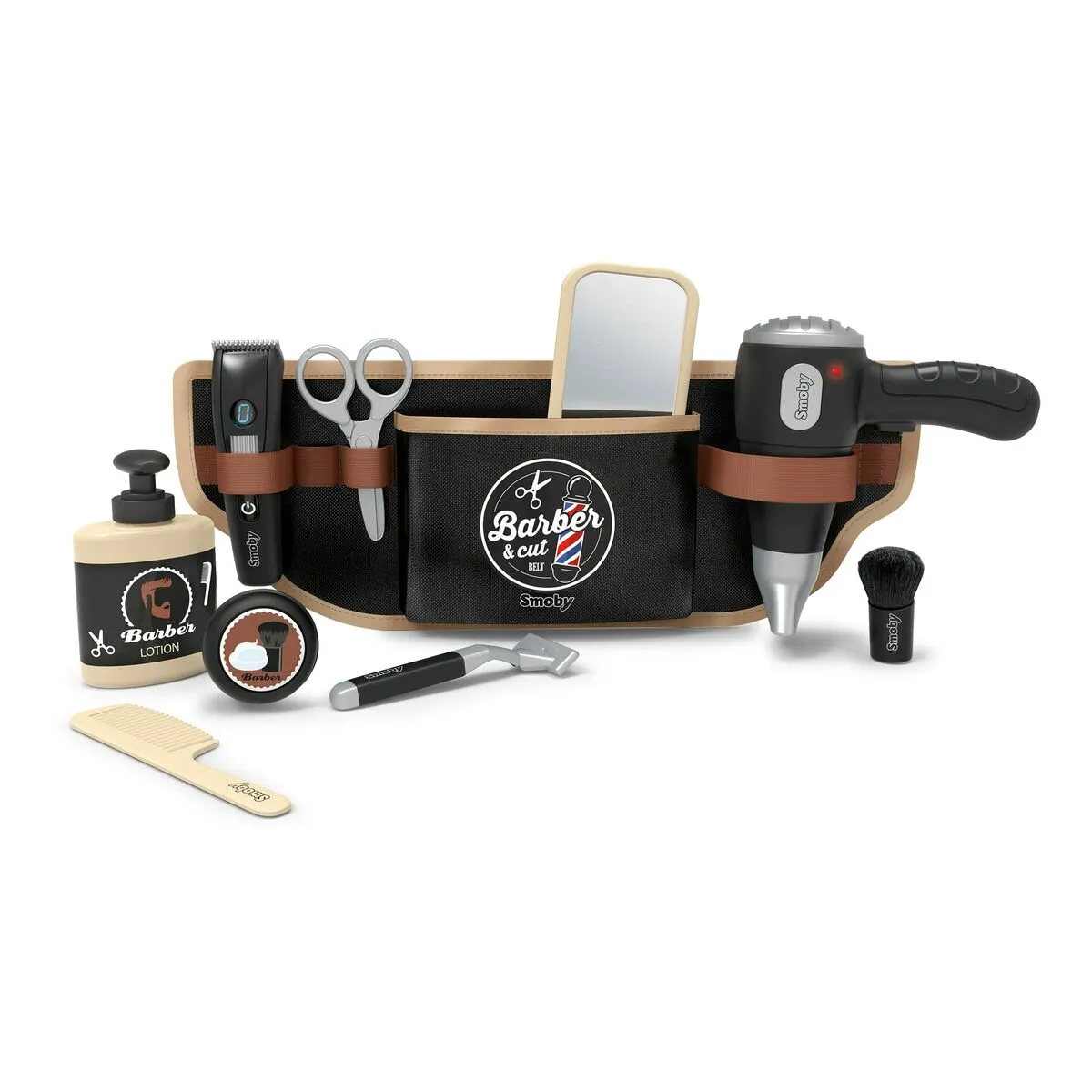 Playset Smoby BARBER & CUT BELT Nero