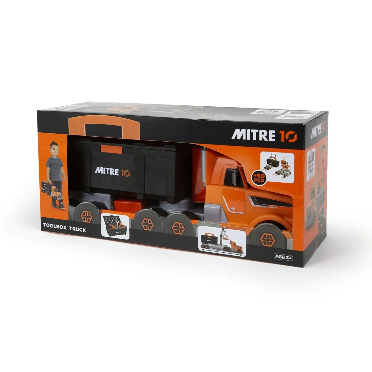 Set di Attrezzi Smoby Black + Decker Bricolo Truck 2 In 1