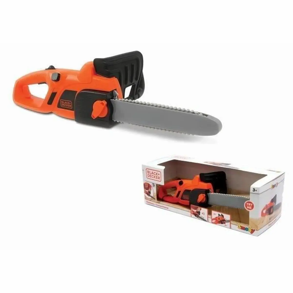 Motosega giocattolo Smoby Black + Decker