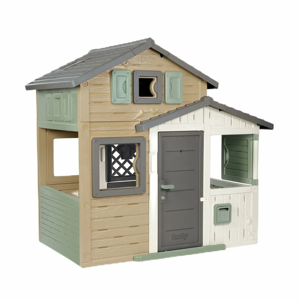 Casa da Gioco per Bambini Smoby GREEN EVO FRIENDS HOUSE 175,4 x 114,3 x 162 cm