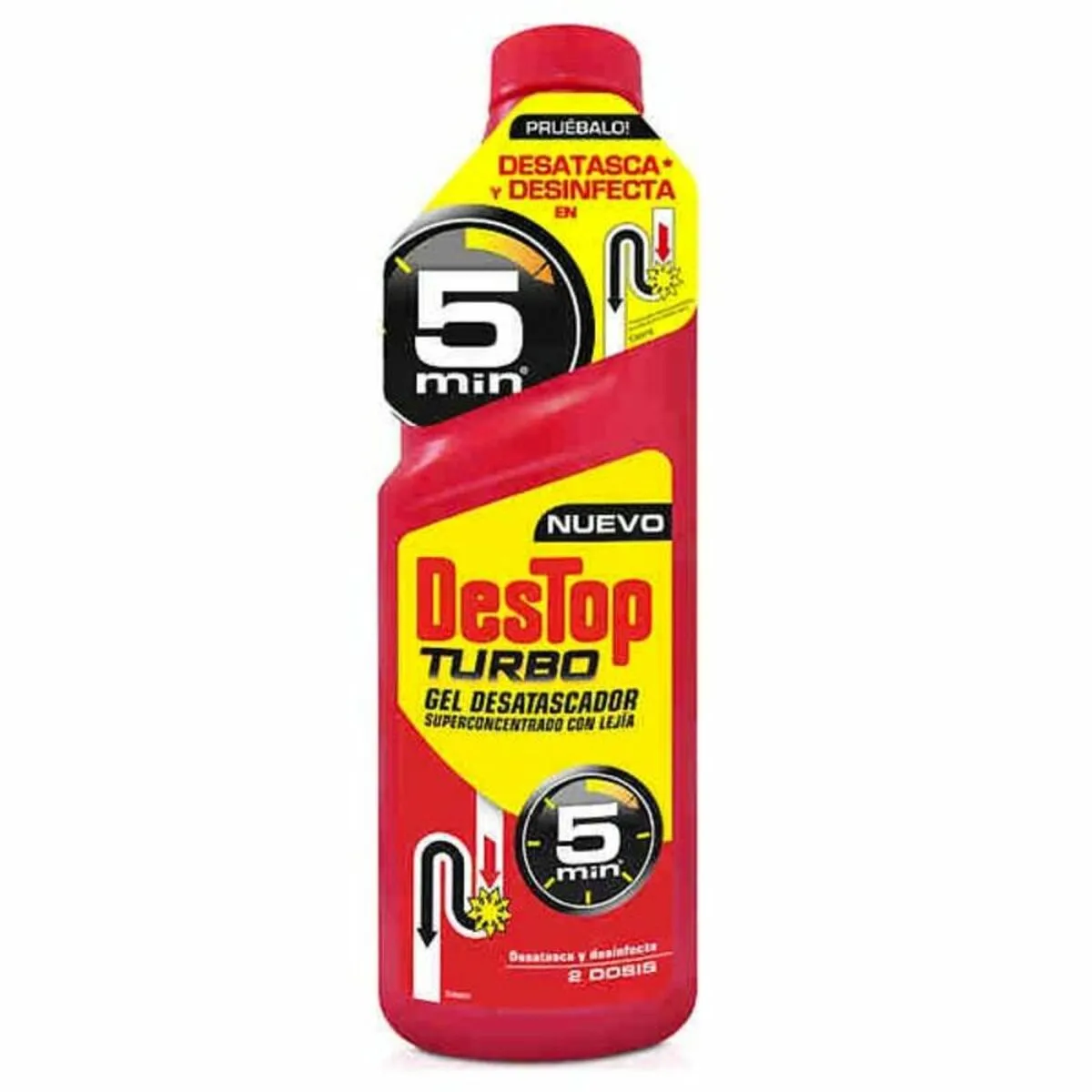 Gel Disgorgante Turbo Destop 1 l