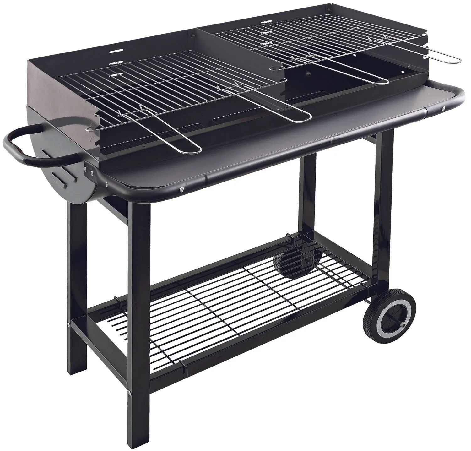 BARBECUE EL GAUCHO COLORADO 2 GRIGLIE 96x41xH93CM