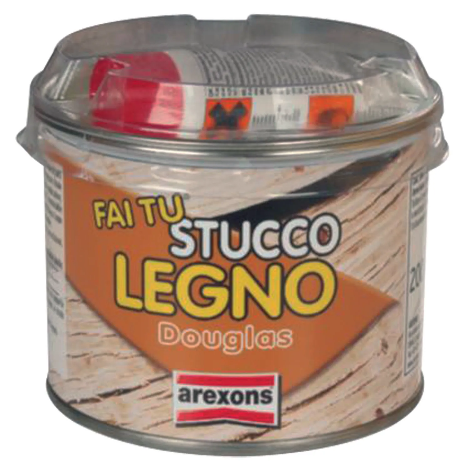 KIT FAI TU STUCCO LEGNO PASTA BICOMPONENTE  200GR. RESINE VERNICIABILE   DOUGLAS