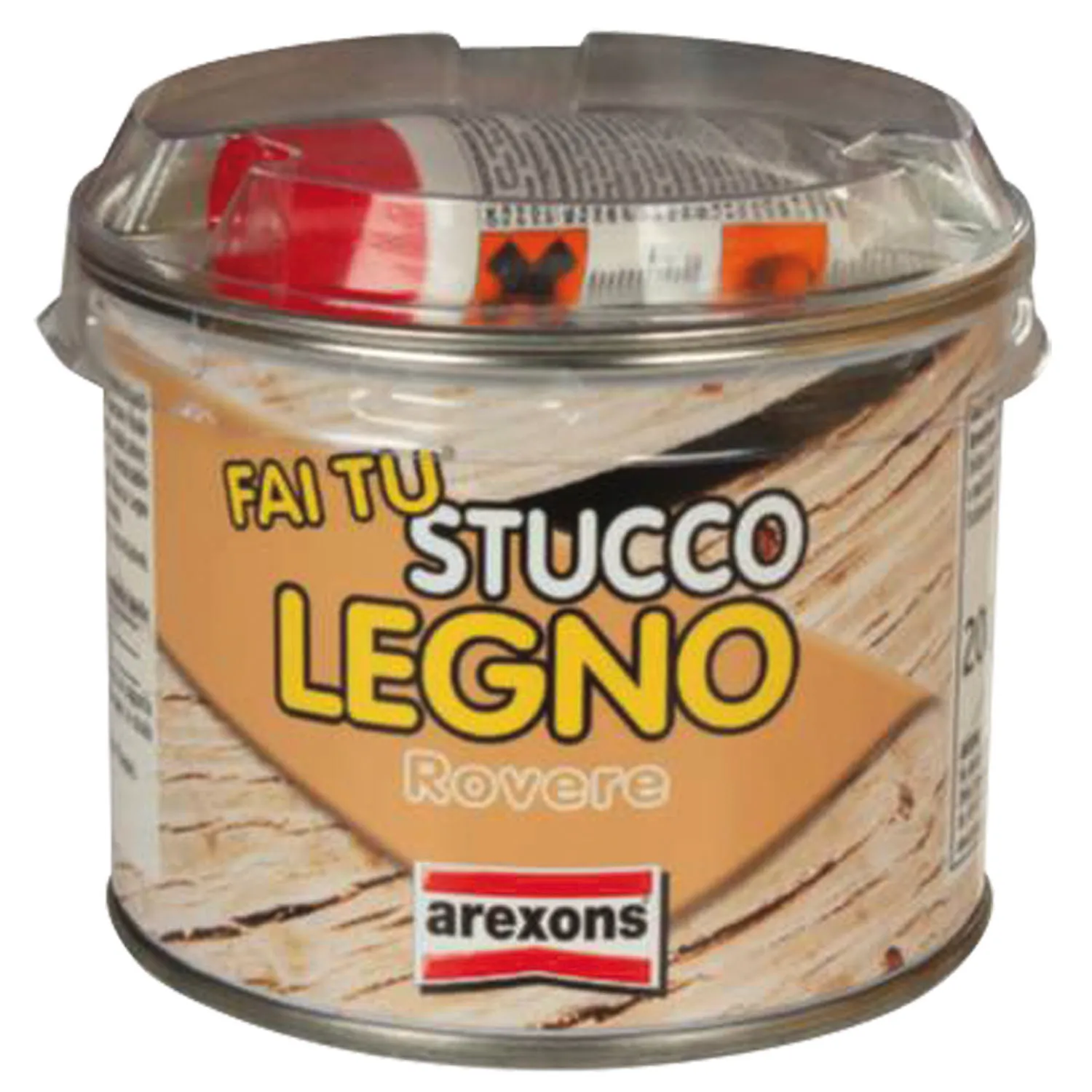 KIT FAI TU STUCCO LEGNO PASTA BICOMPONENTE  200GR. RESINE VERNICIABILE   ROVERE