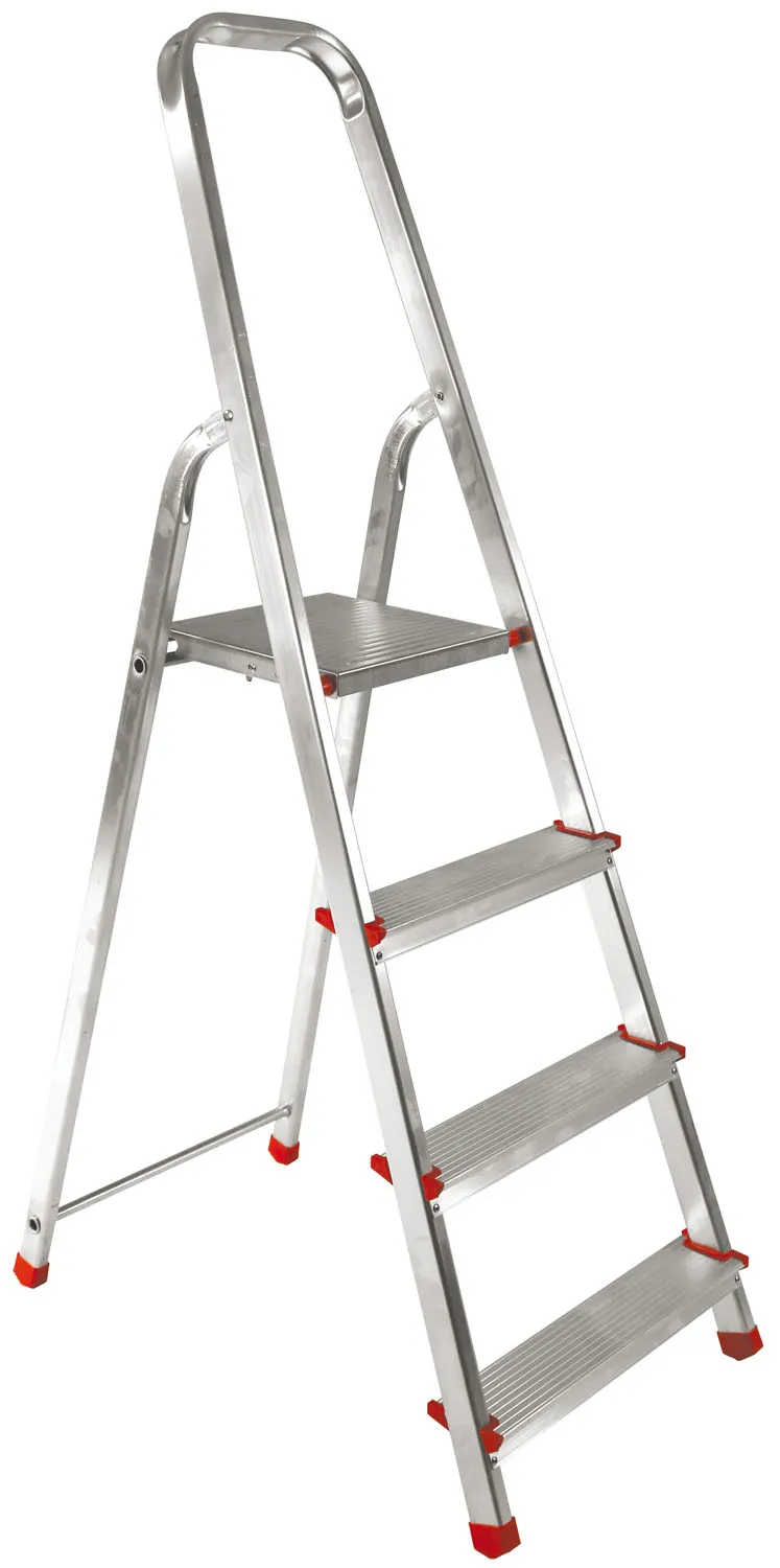 SCALA DOMESTICA GRADINI ANTISCIVOLO + PIATTAFORMA ALU - STEP UP PROMO-GR4