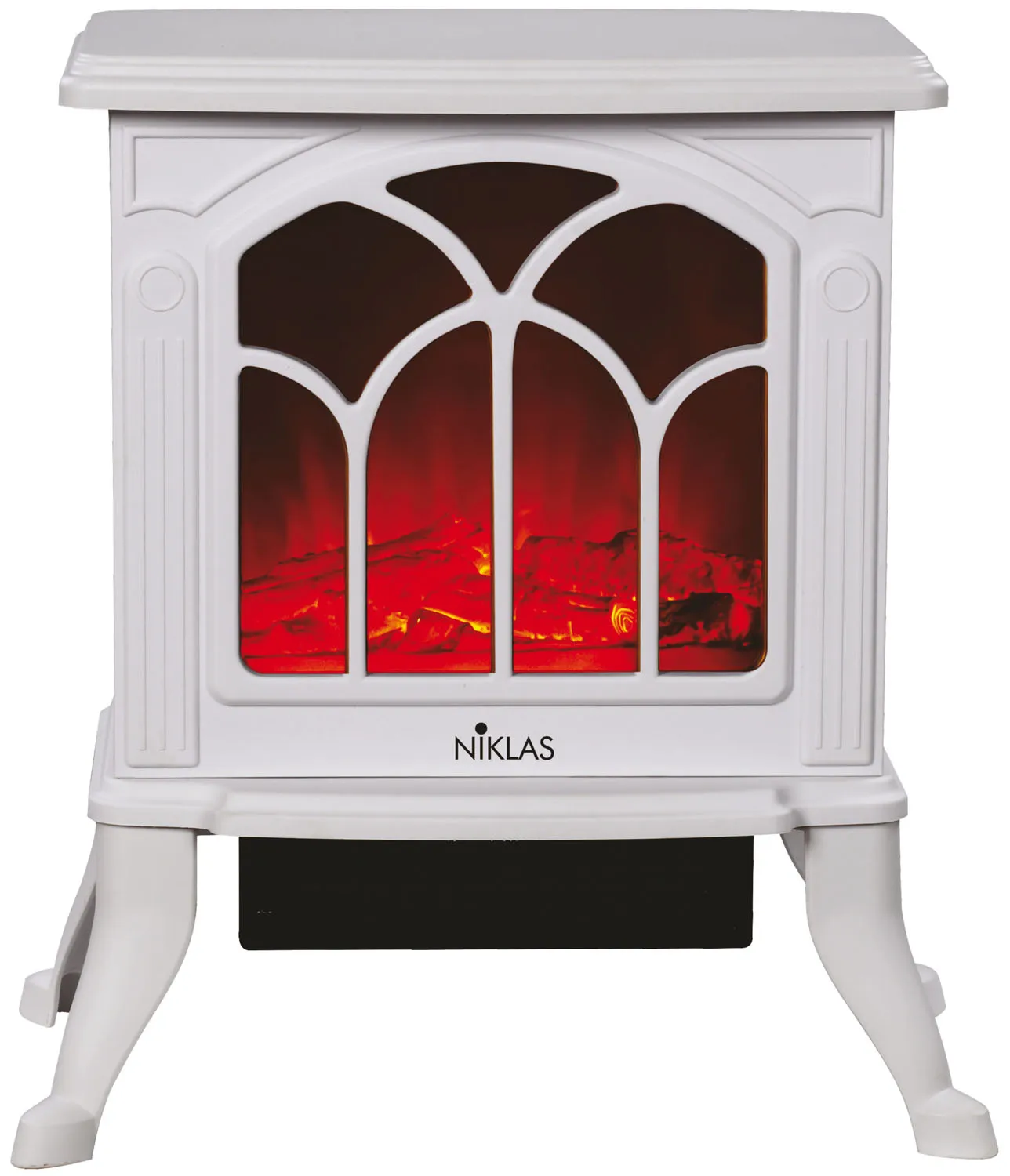 STUFA AMBIENTE NIKLAS WHITE HOUSE 1500W 37x23xH44 cm