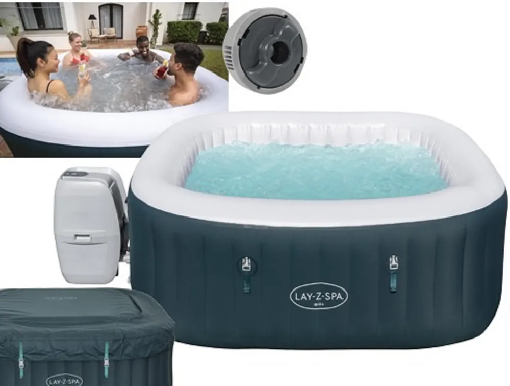 Piscina Idromassaggio gonfiabile Lay-Z spa Ibiza AirJet 6 posti Bestway 60015 180x66cm