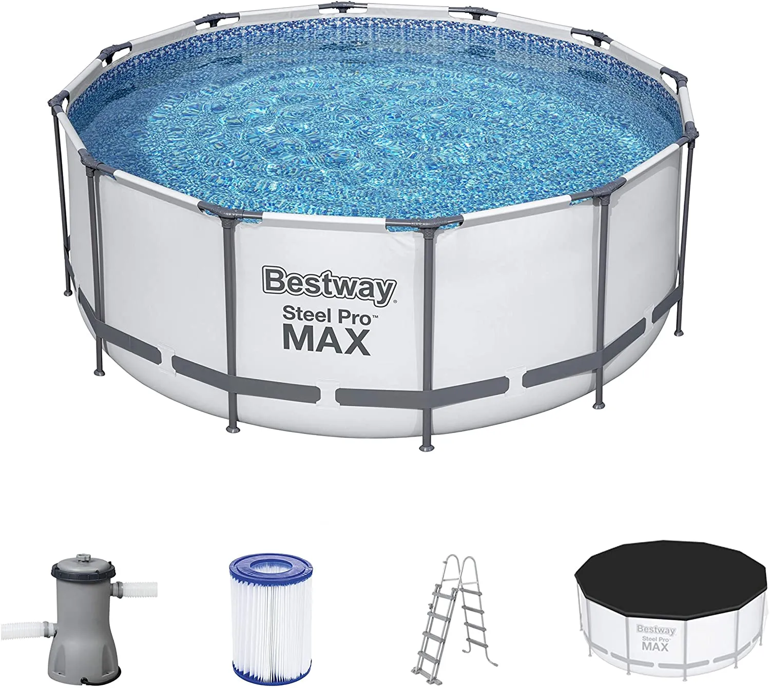 Piscina Bestway 56420 Fuori Terra Steel Pro Max da 366 x 122 cm