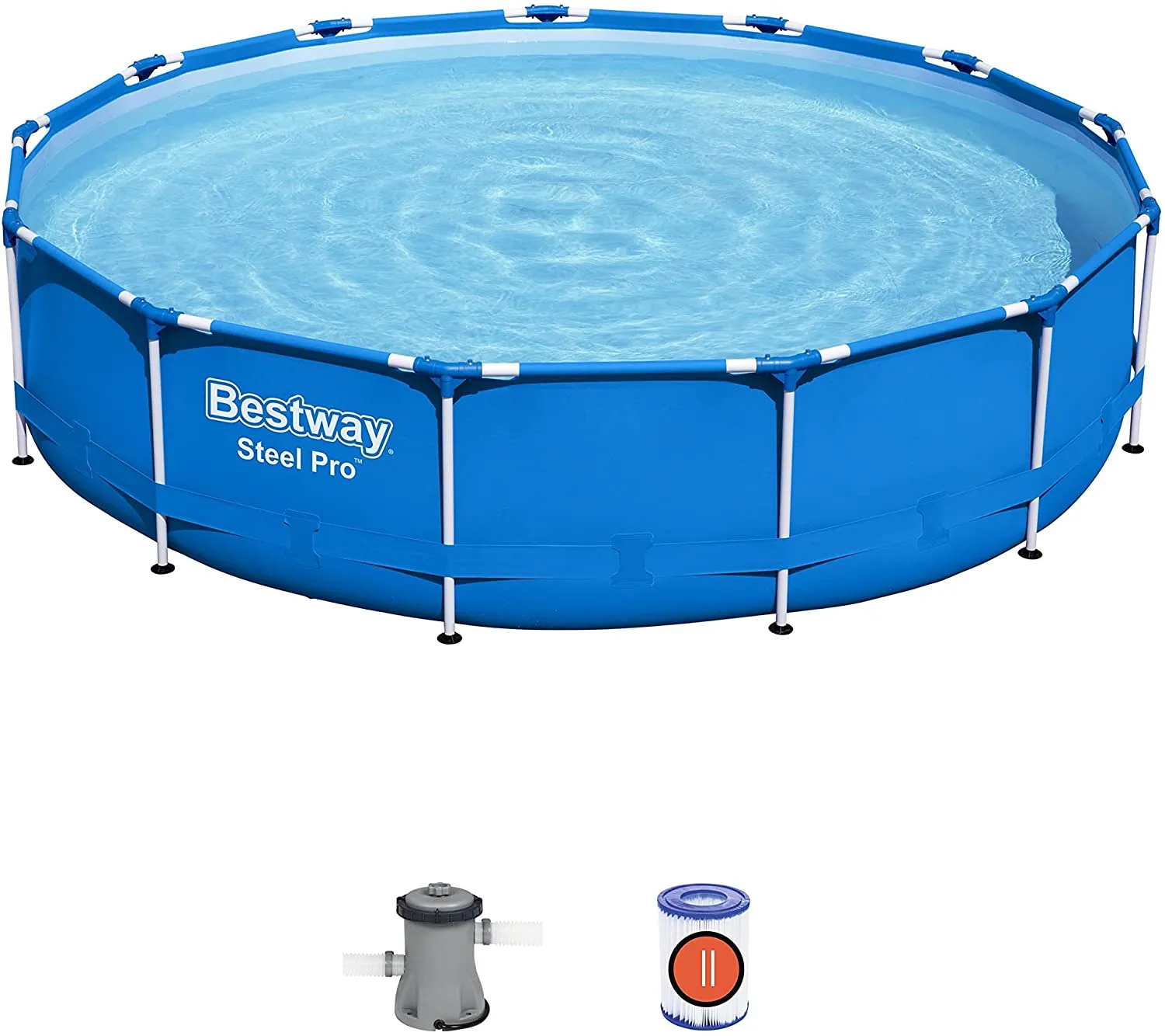 Piscina Bestway 5612E Fuori Terra Steel Pro da 396 x 84 cm