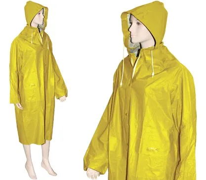 IMPERMEABILE IN PVC BRIXO GIALLO - TAGLIA XXL