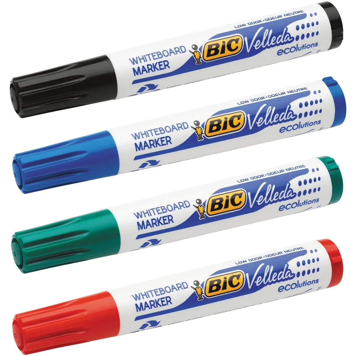 Pennarello per Lavagna Bic Velleda 4 Unità Bianco (5 Pezzi) (4 Unità)