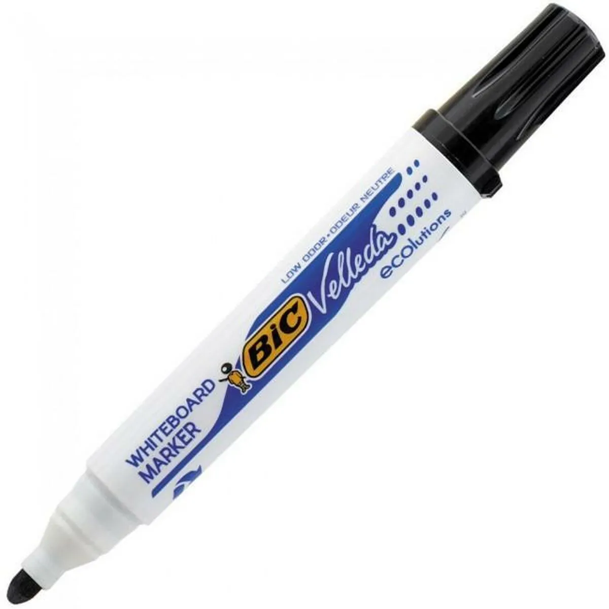 Pennarelli a gesso liquido Bic Velleda Ecolutions 1701 Nero (12 Pezzi)