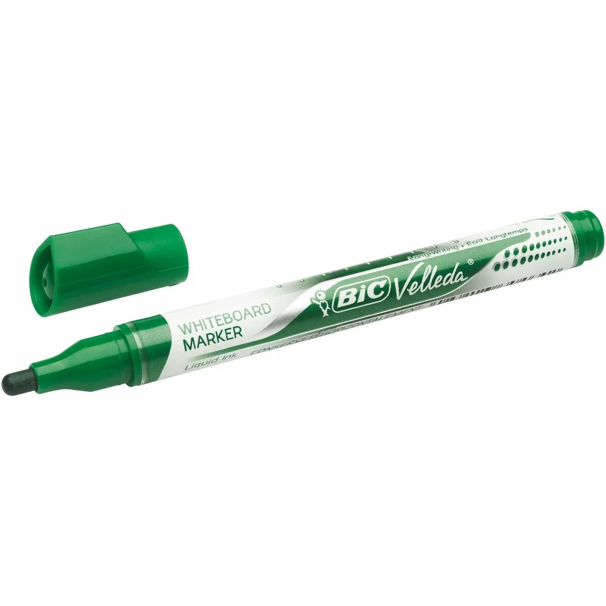 Pennarelli a gesso liquido Bic Velleda Pocket Verde (12 Pezzi)