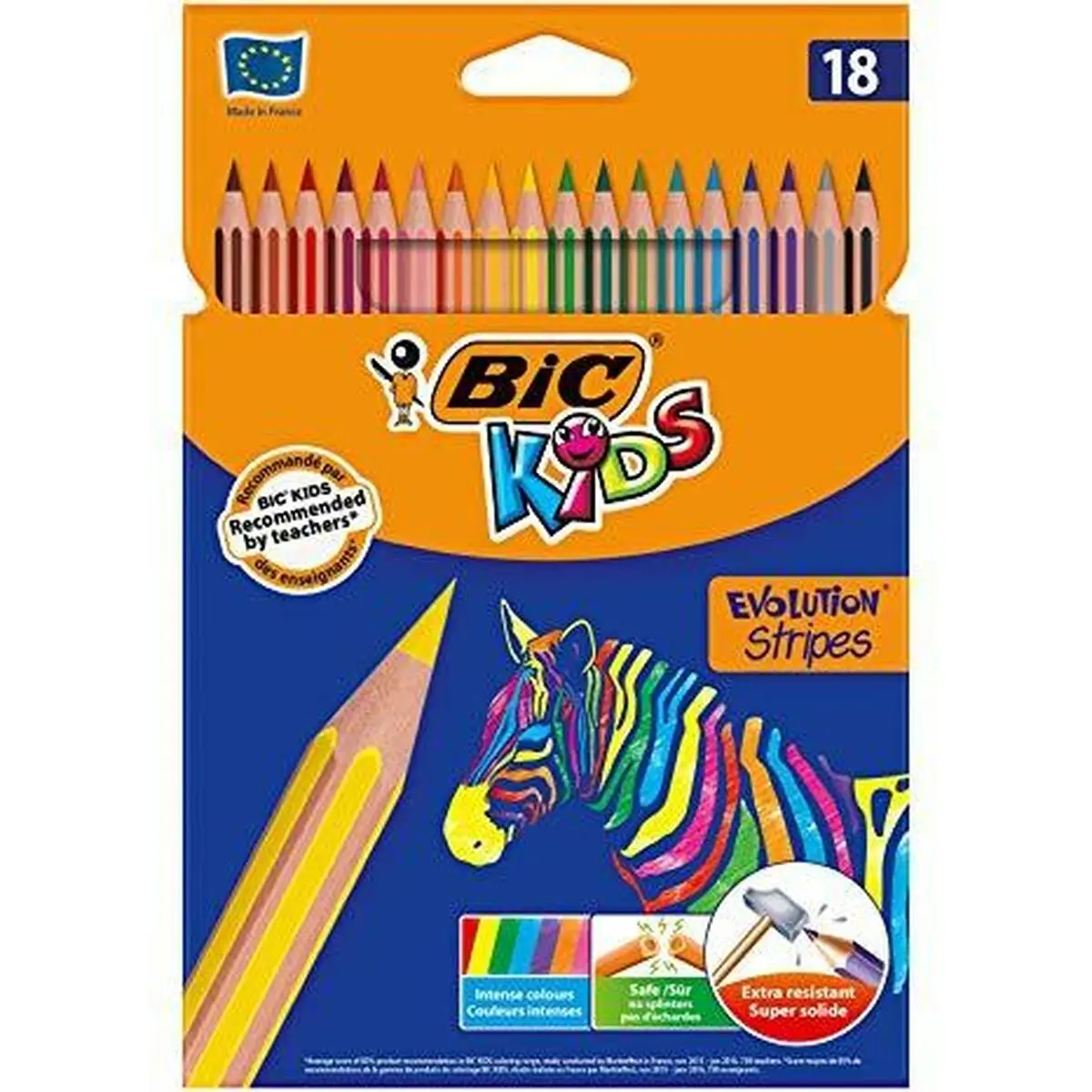 Matite colorate Bic 9505241 Multicolore 18 Pezzi