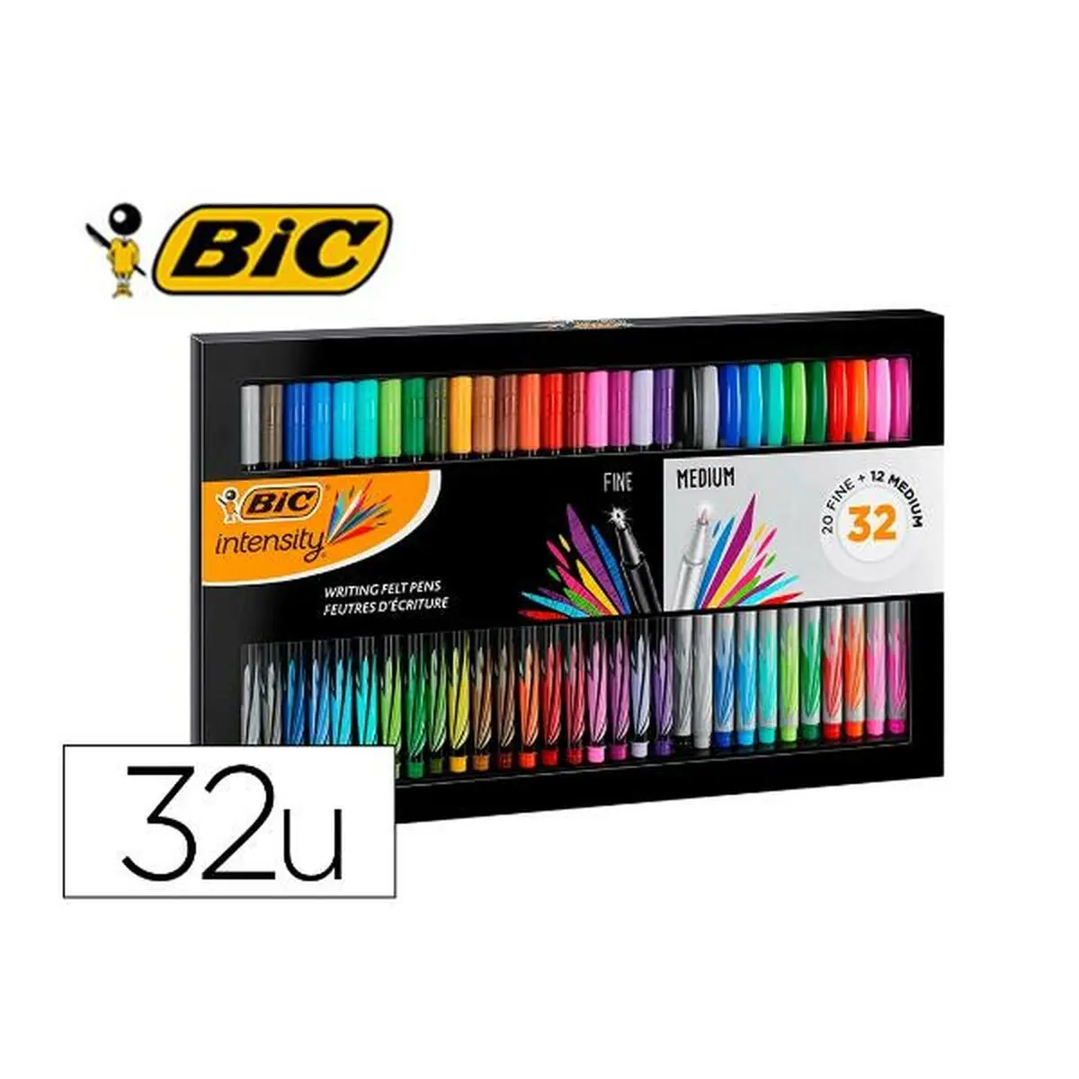 Set di Pennarelli Bic 999444 32 Pezzi