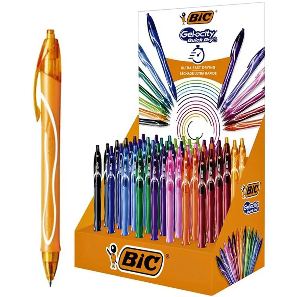 Penna a inchiostro liquido Bic 964785 1 mm Multicolore (48 Unità)