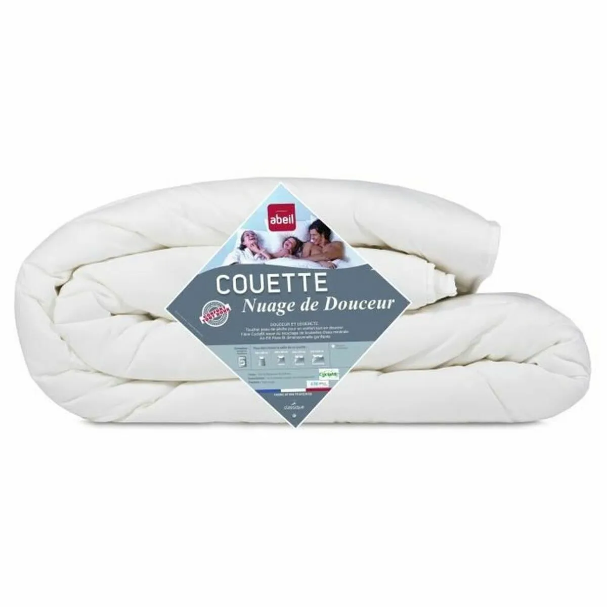 Piumino Letto Abeil Cloud Bianco 200 g/m² 200 x 200 cm