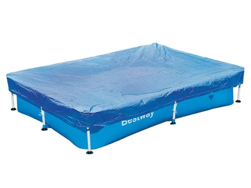 TELO DI COPERTURA SUPERIORE PER PISCINA RETTANGOLARE CON TELAIO BESTWAY 221X150 -58103