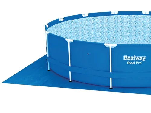 TAPPETO TELO BASE DI PROTEZIONE INFERIORE PER PISCINA TONDA BESTWAY 488X488 -58003