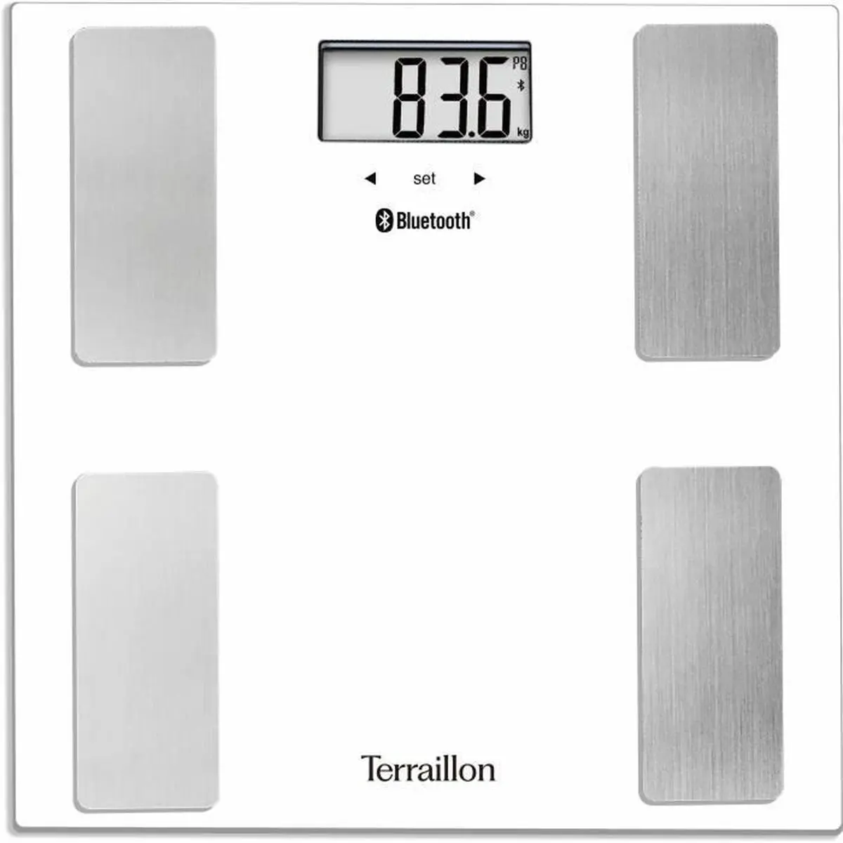 Bilancia Digitale da Bagno Terraillon 15114 Bianco 160 kg