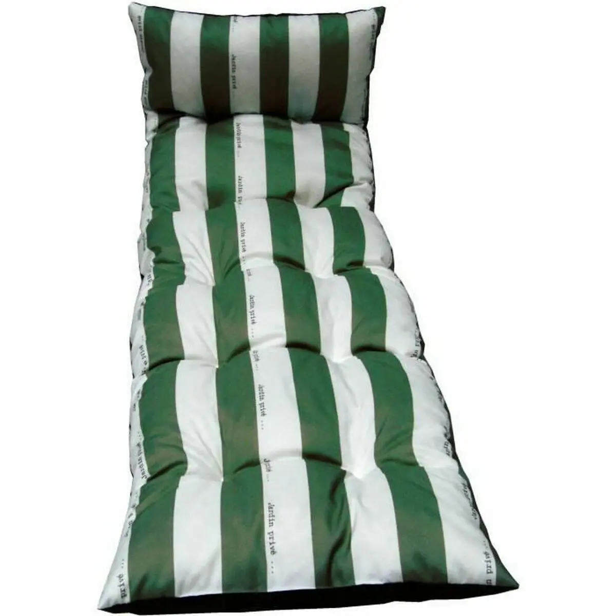 Cuscino per Lettino Jardin Prive Verde 180 x 56 x 10 cm