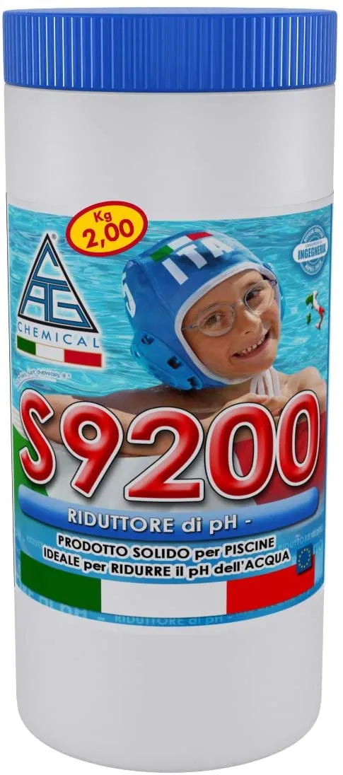 CORRETTORE (PH-) SOLIDO PER PISCINA KG. 2 S9200