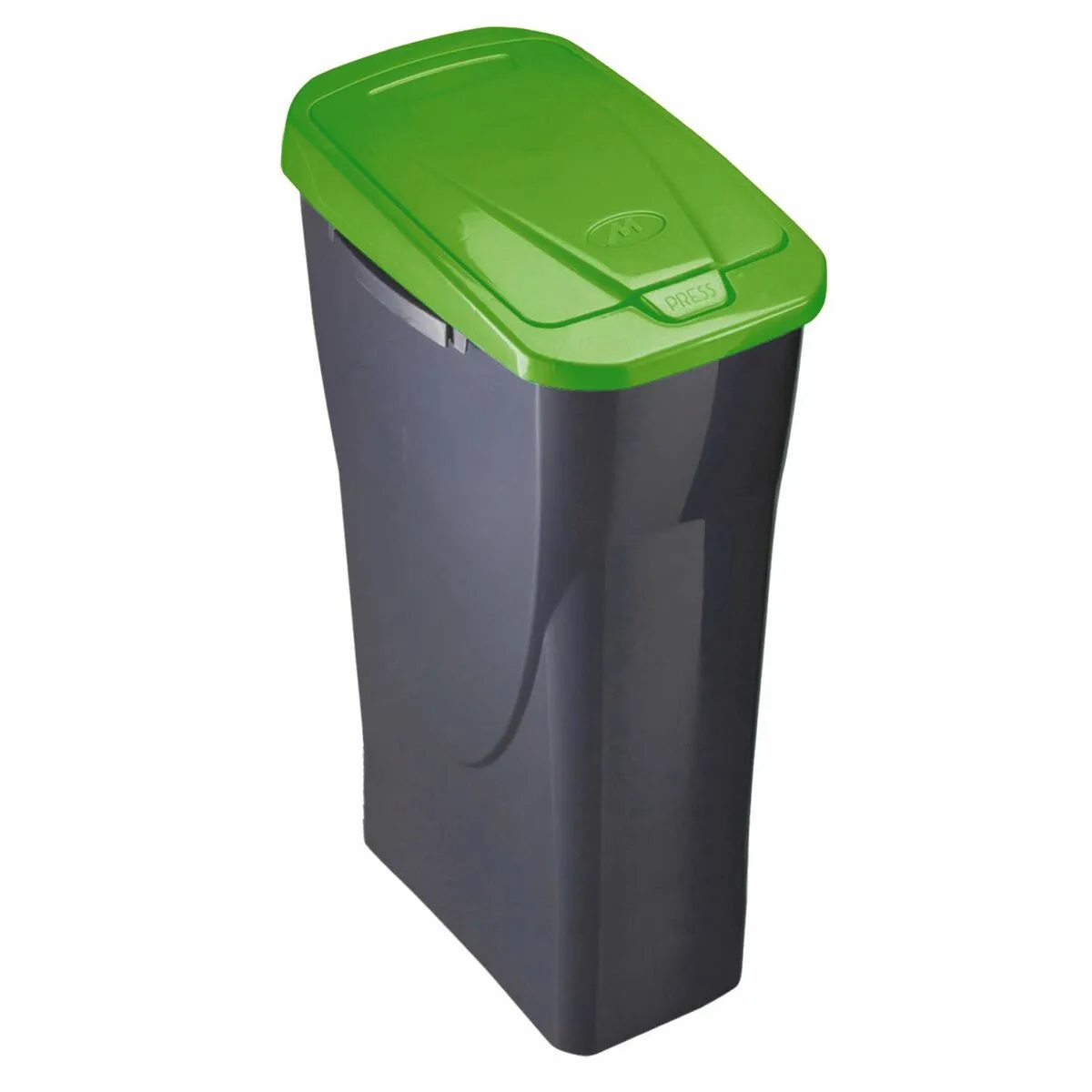 Secchio per Raccolta Differenziata Mondex Ecobin Verde Con coperchio 25 L