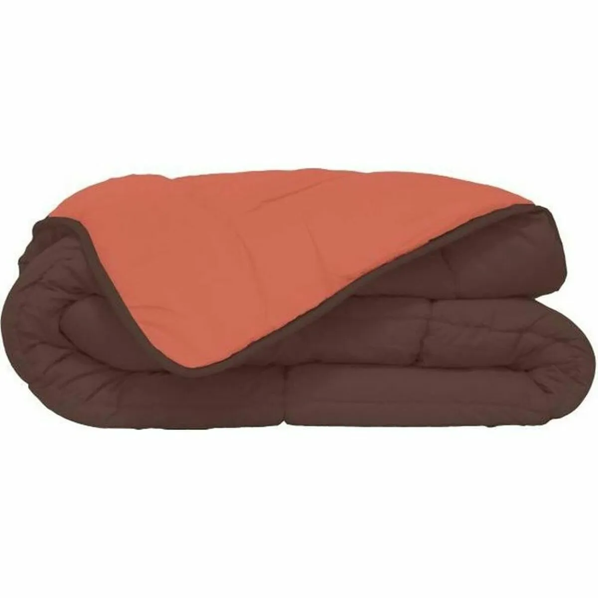 Piumino Letto Poyet  Motte Cioccolato Corallo 400 g /m² 140 x 200 cm