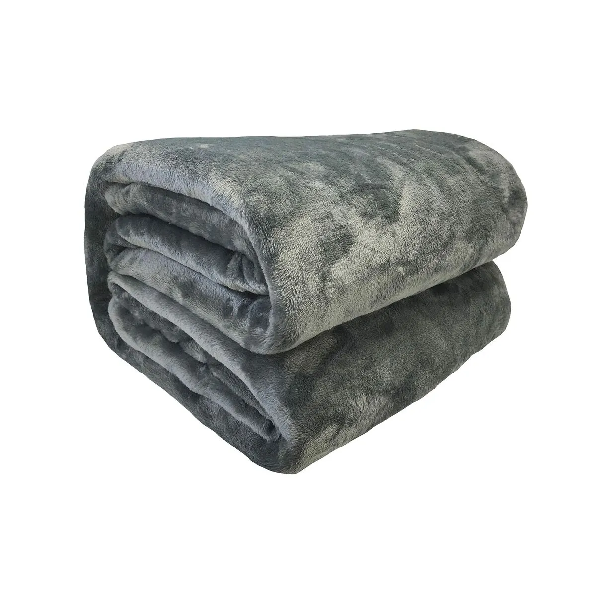 Coperta Poyet  Motte Grigio scuro 240 x 220 cm