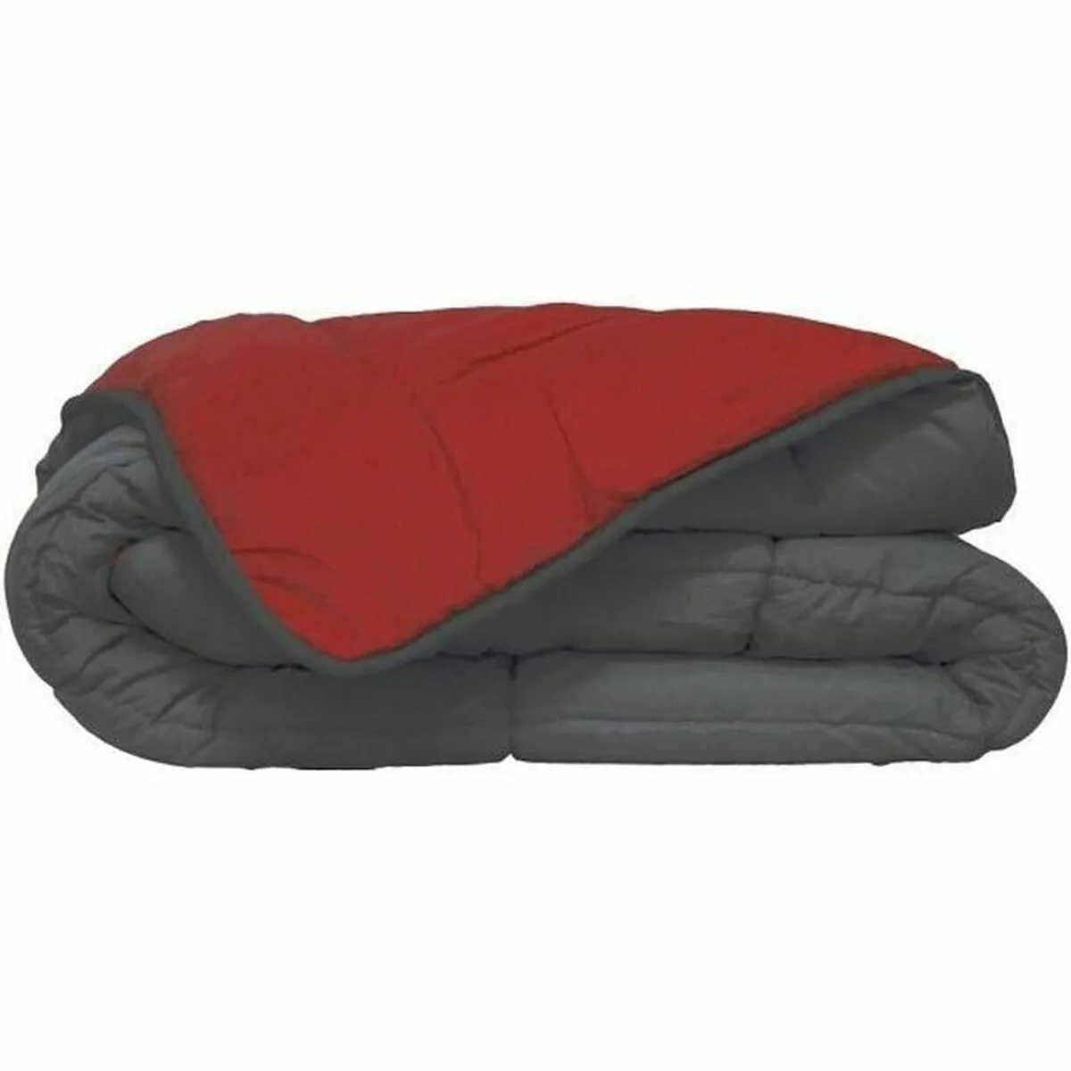 Piumino Letto Poyet  Motte Rosso Grigio 220 x 240 cm