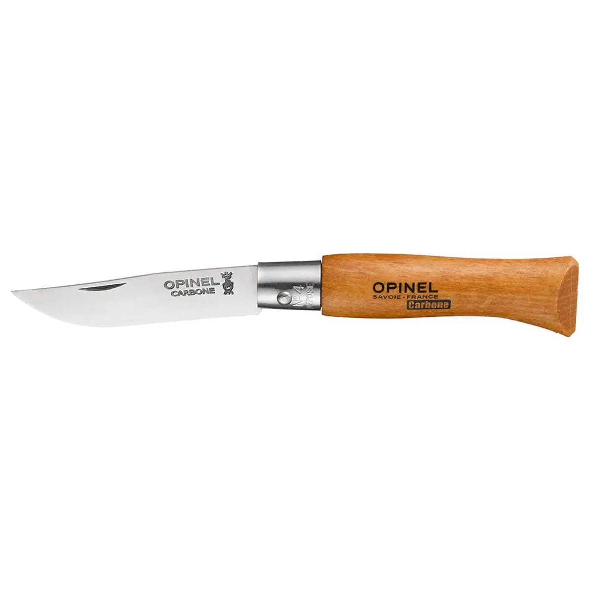 Coltello a serramanico Opinel Nº4 Acciaio al carbonio legno di faggio 5 cm