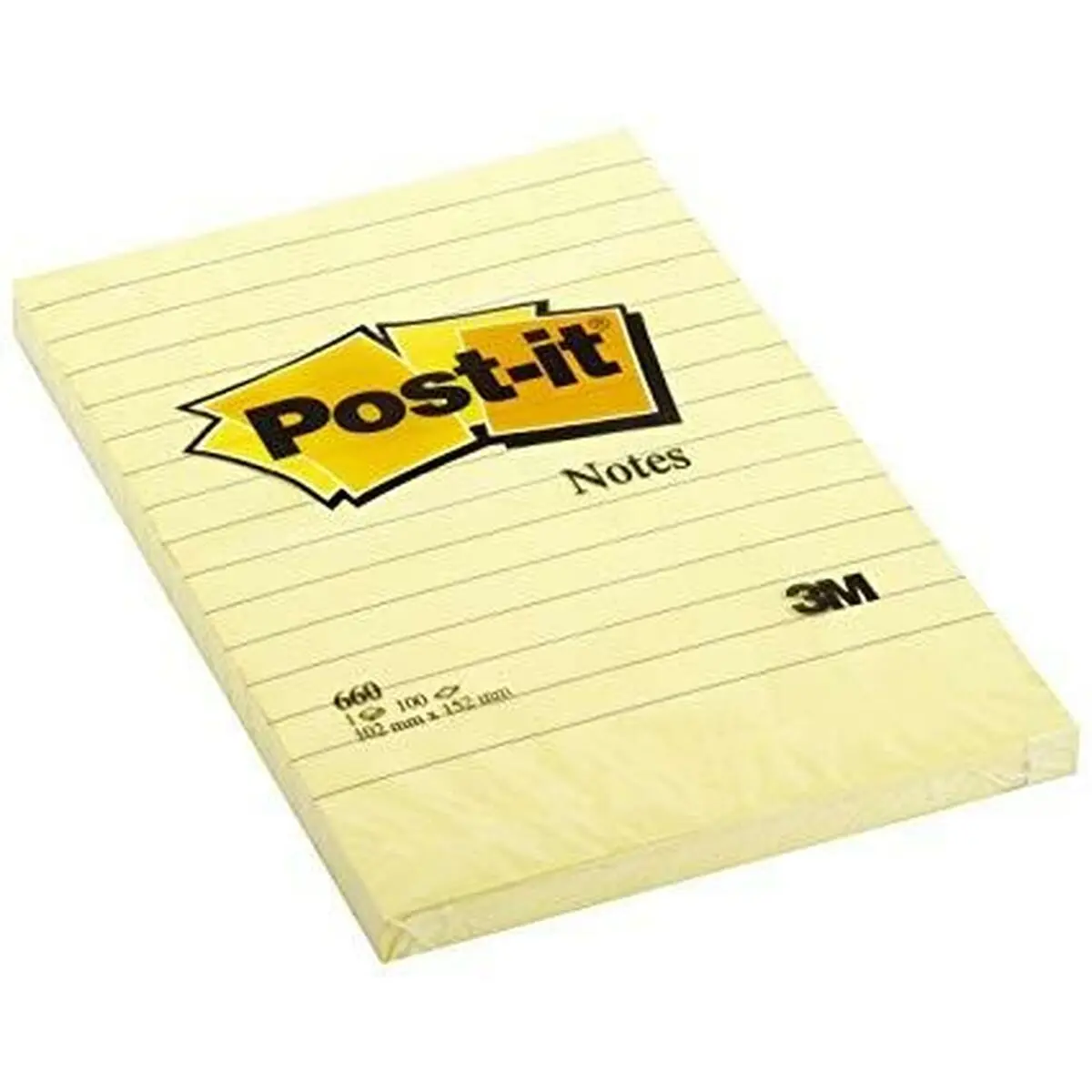 Note Adesive Post-it 660M Giallo A5