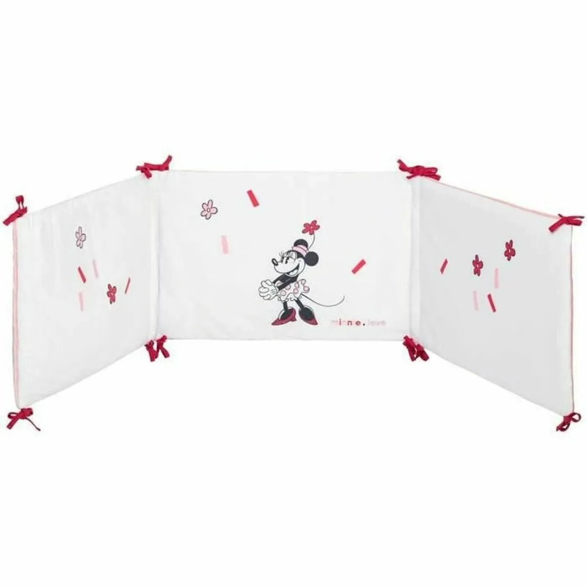 Paracolpi per culla Disney 40 x 180 cm Minnie Mouse