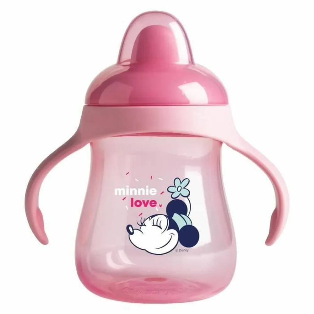 Bicchiere di Apprendimento Disney Minnie Love Rosa (250 ml)