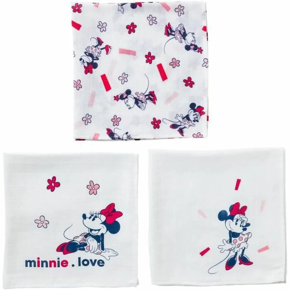 Mussola Disney 60 x 60 cm Minnie Mouse