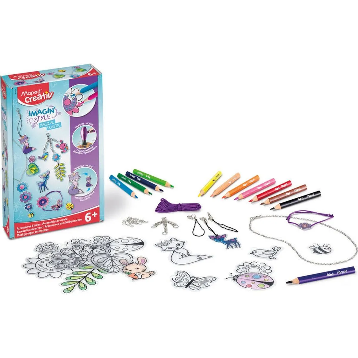 Gioco Fai-da-te Maped Creative Imagin Style Magical Plastic