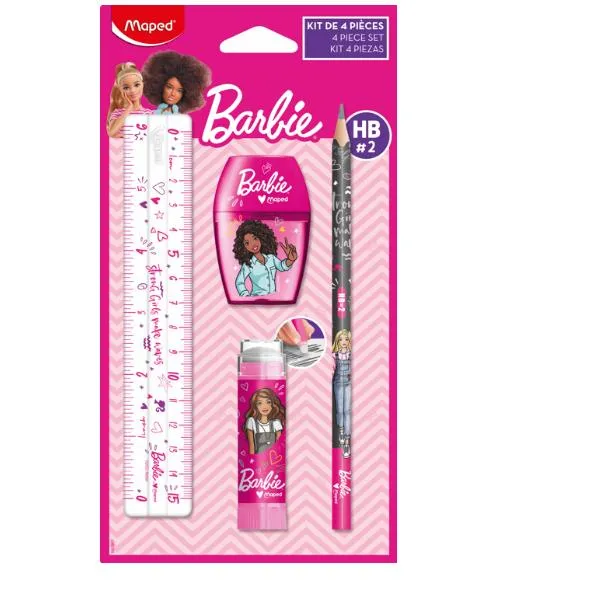 SET MINI CANCELLERIA BARBIE