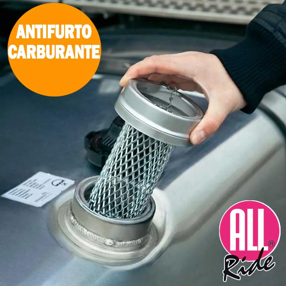 Antifurto Carburante All Ride Griglia 160mm Blocco Garantito Antirapina Benzina