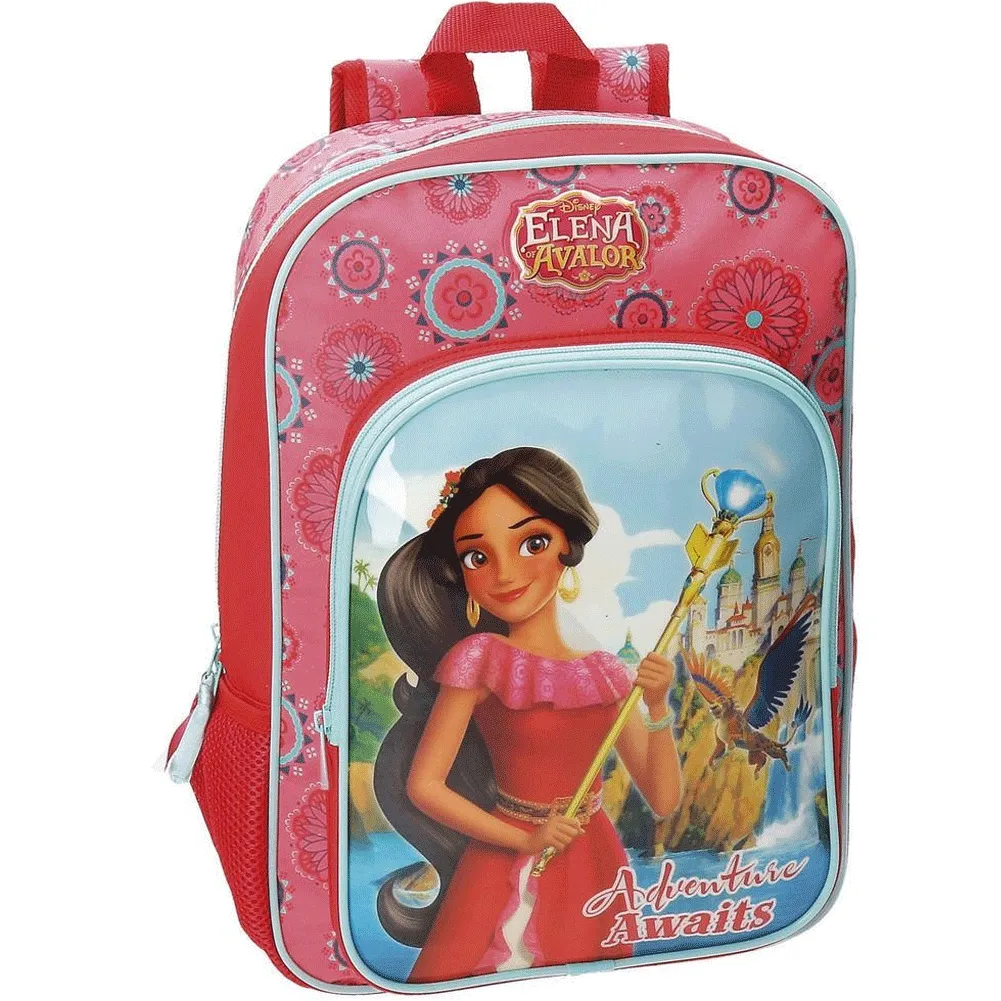 Zaino Scuola Elena Di Avalor 38 Cm Zaino Elementari Bambine Rosso