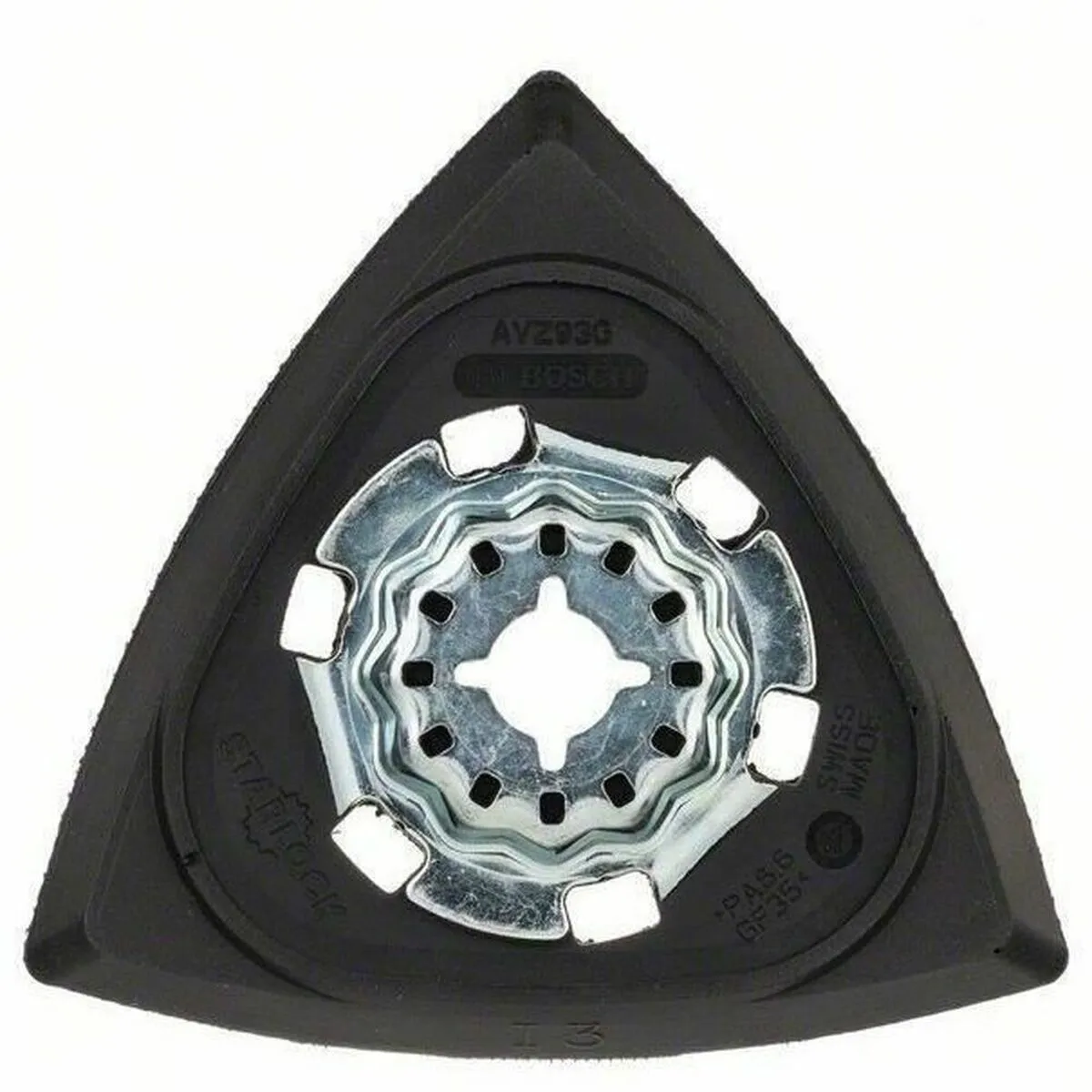 Piastra di levigatura BOSCH Delta Starlock AVZ 93 G Triangolare 93 mm